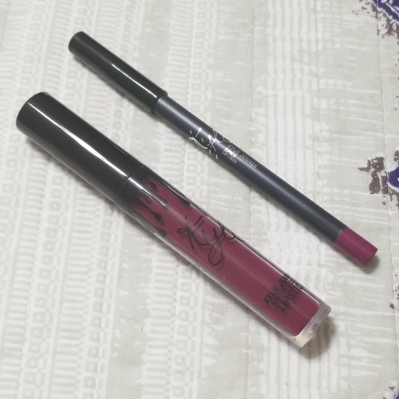 Kylie Cosmetics SPICE Matte Liquid Lip Kit NIB - Picture 2 of 8
